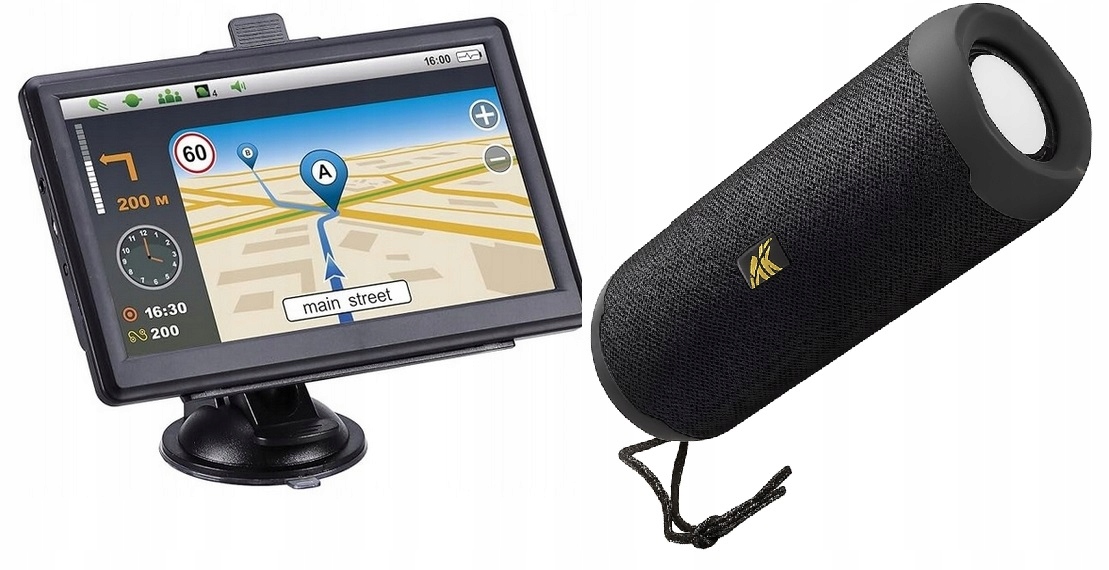 Automobilová Gps 7' 16GB iGO Primo Truck Nákladní automobil Autobus+Reproduktor