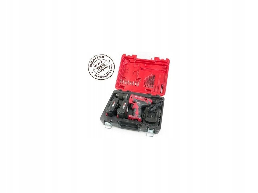 Akumulátorová vŕtačka s príklepom, 2xLi-Ion 20V/2.0Ah (CD-20LiH) IN-TR11388