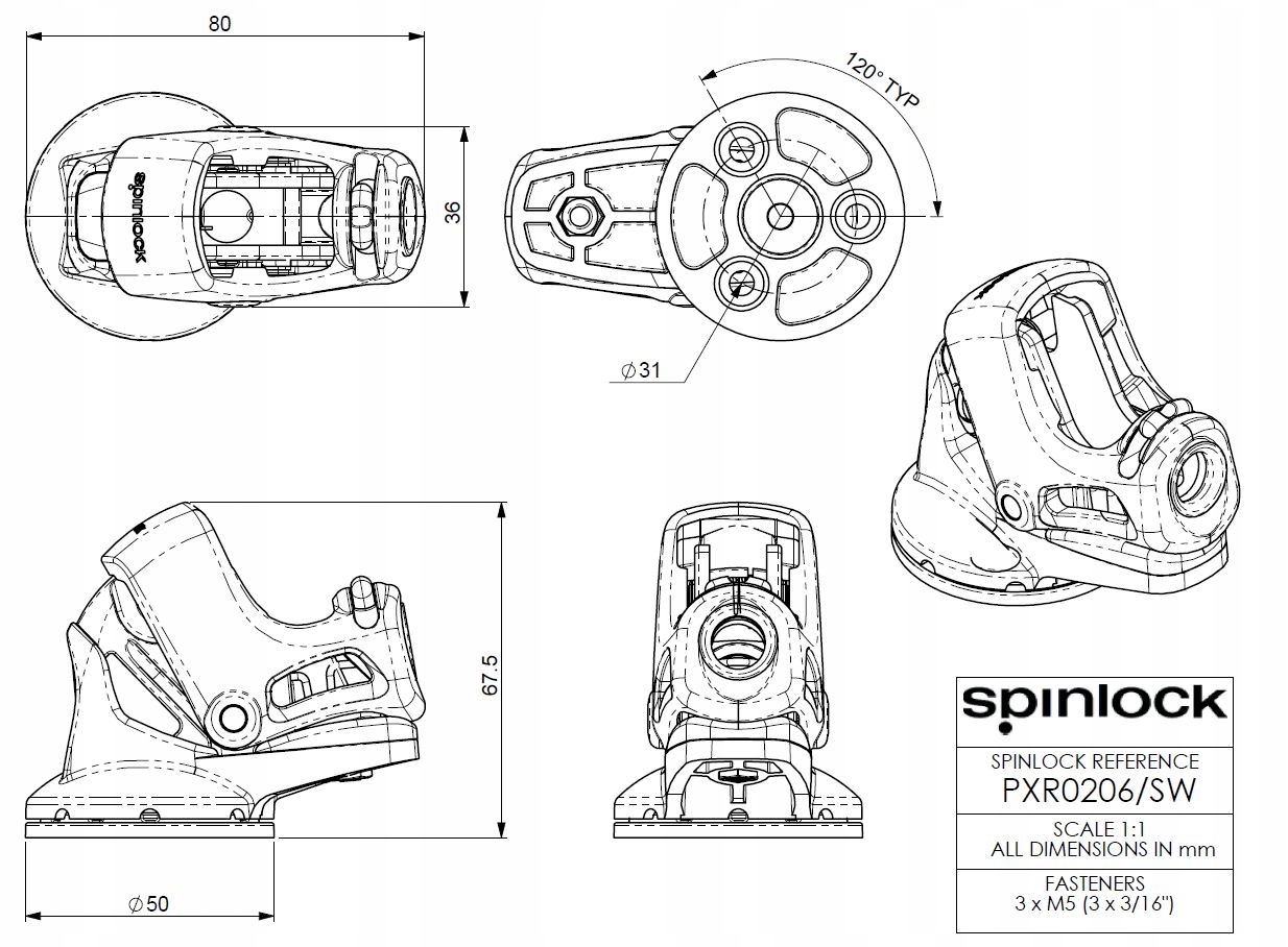 KNAGA STOPER PXR0810/SW 11085 Rodzaj pozostałe