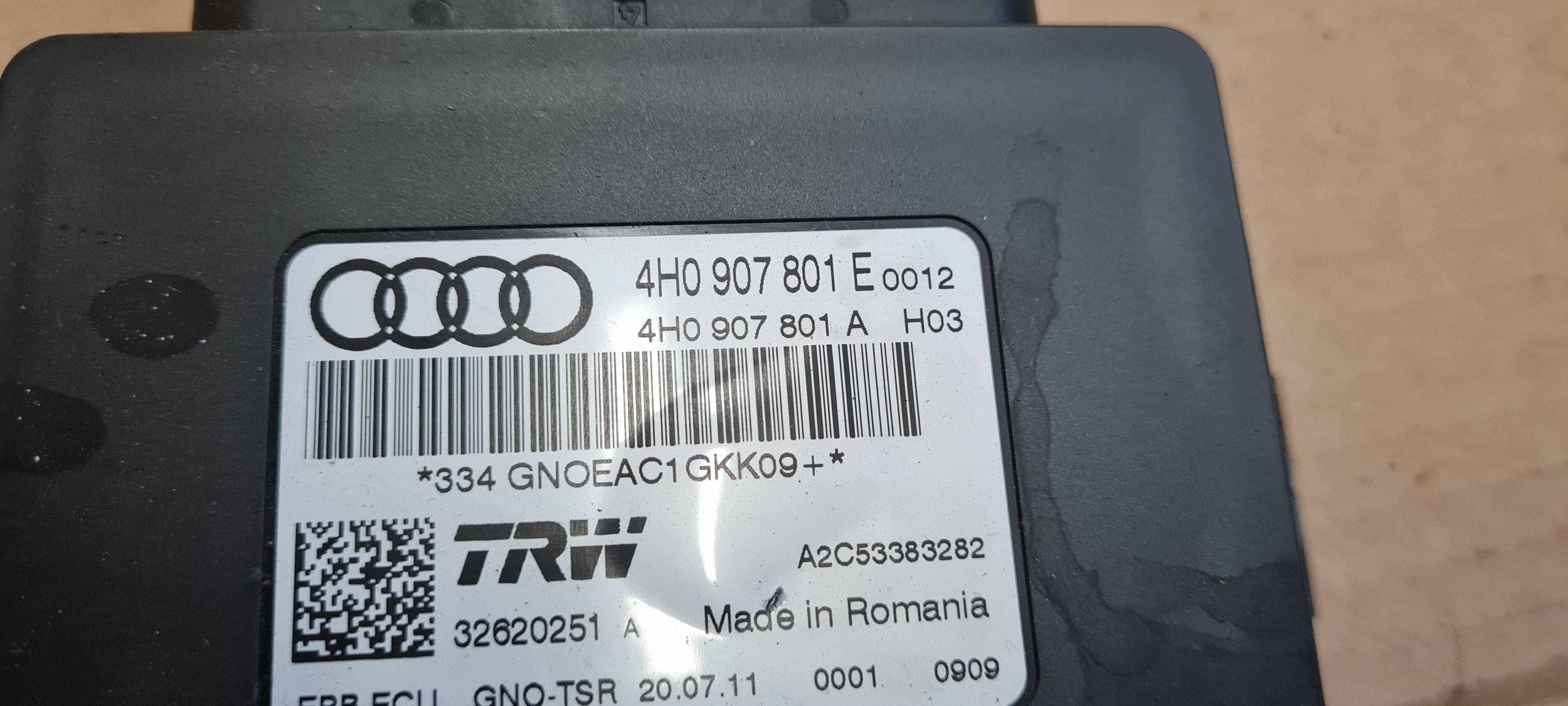 A7 4G module electric brake 4H0907801E A6 C7 4G