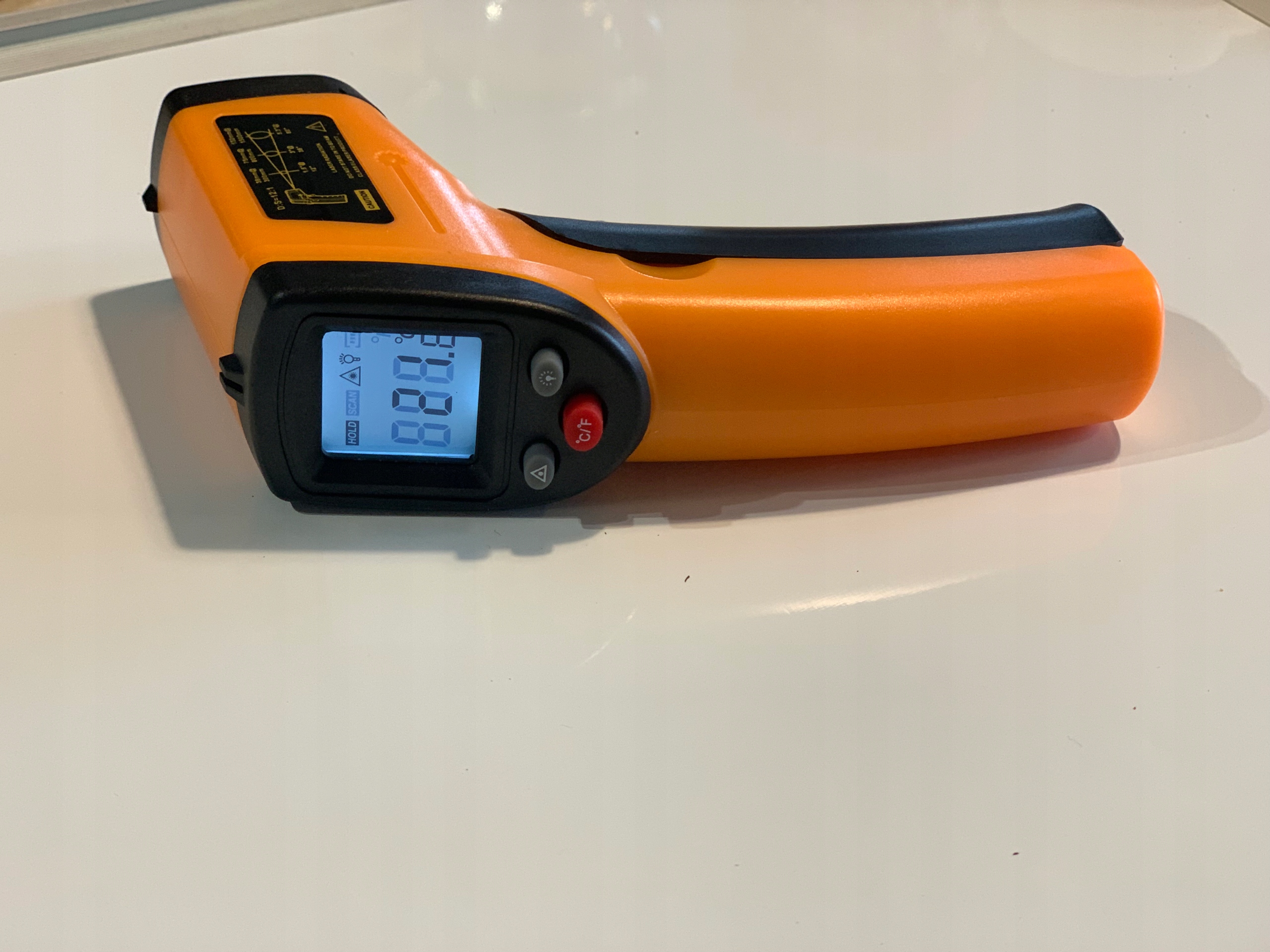 Pirometr Termometr na podczerwień bezdotykowy