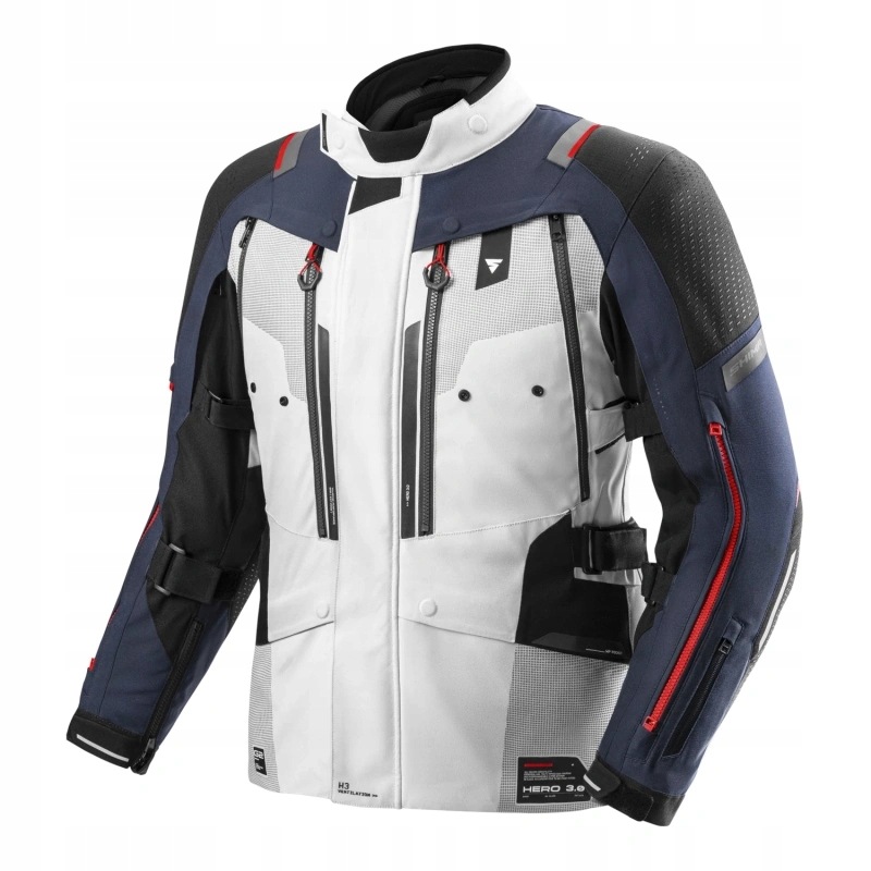Turistická bunda Shima Hero 3.0 G2 Grey/blue Aa na motocykel Darčeky