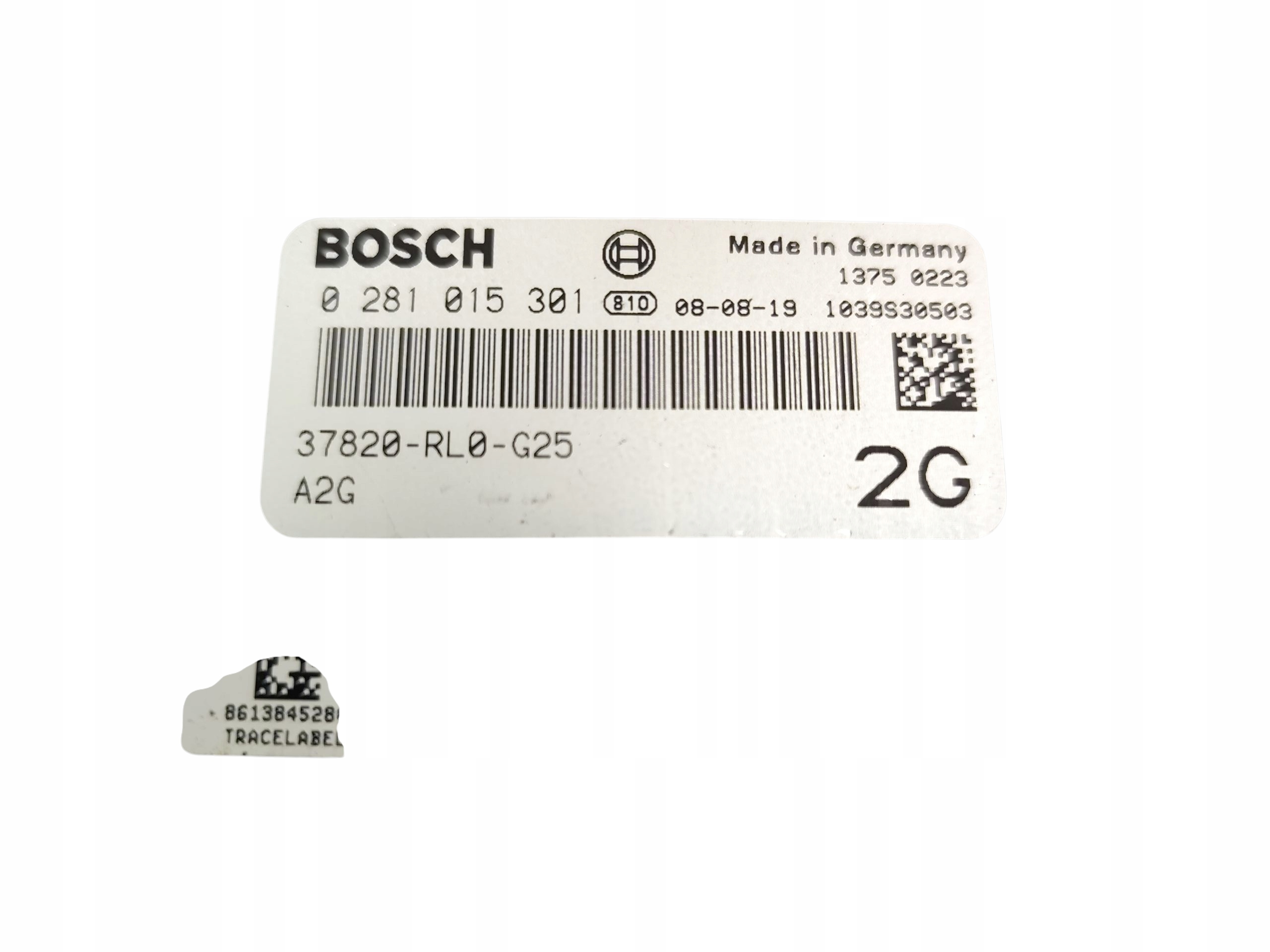 computer Motore HONDA ACCORD VIII 2.2 e-DTEC 37820-RL0-G25 0281015301
