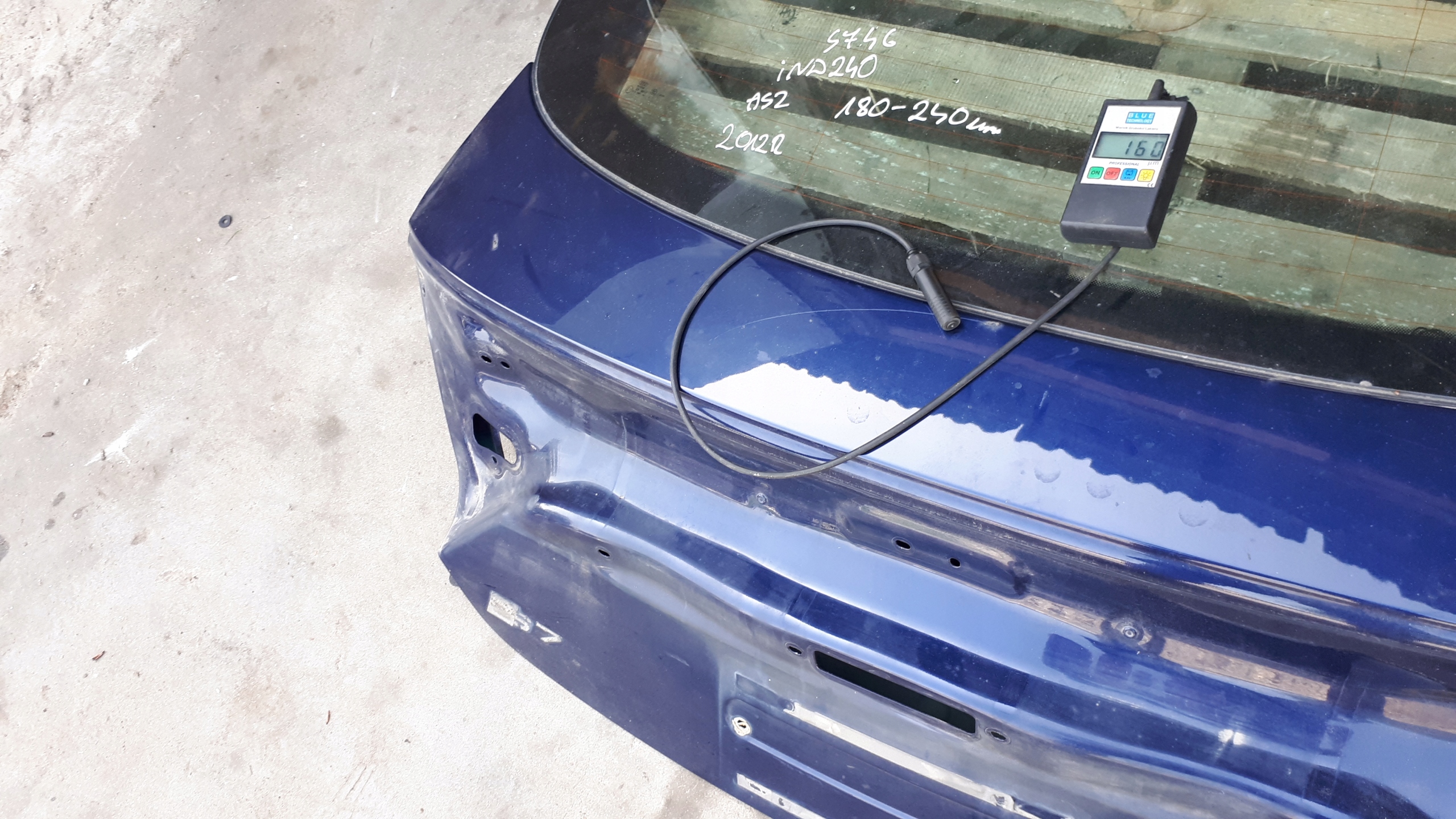 S7 4G A7 trunk door boot rear part window LX5P