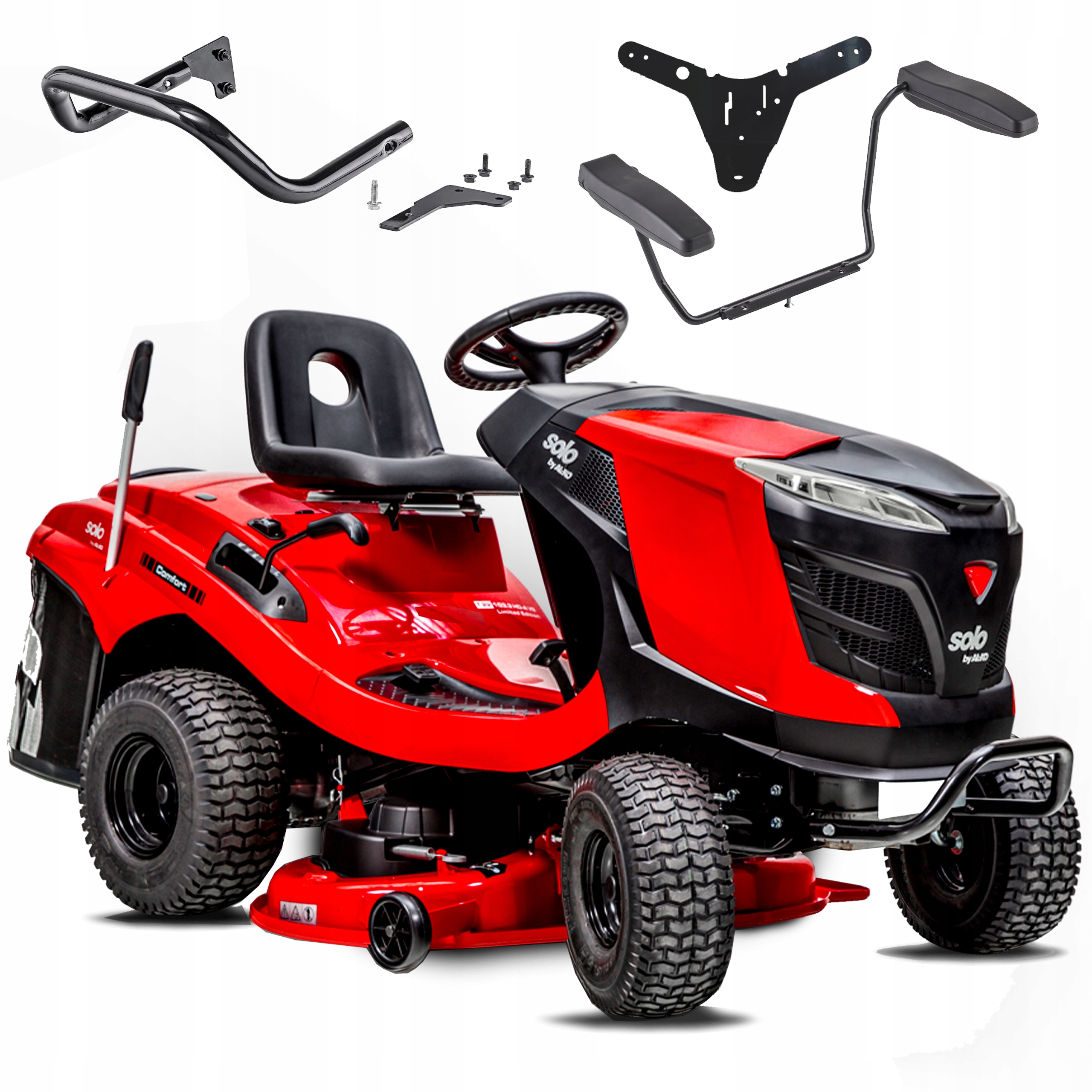 Traktorek Ogrodowy Do Trawy Al-ko T22 103.3 Hd-a Full Zestaw