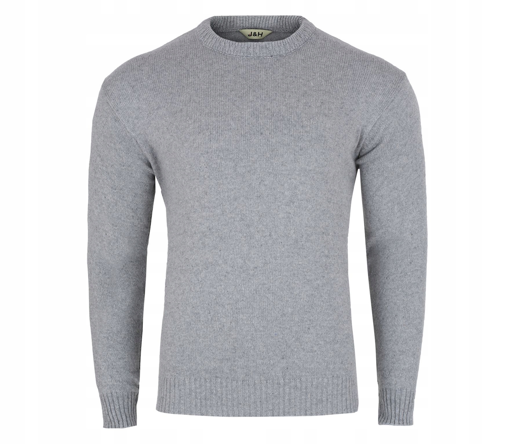 

Sweter Męski Szary Pod Szyję Szetland XXL SW230