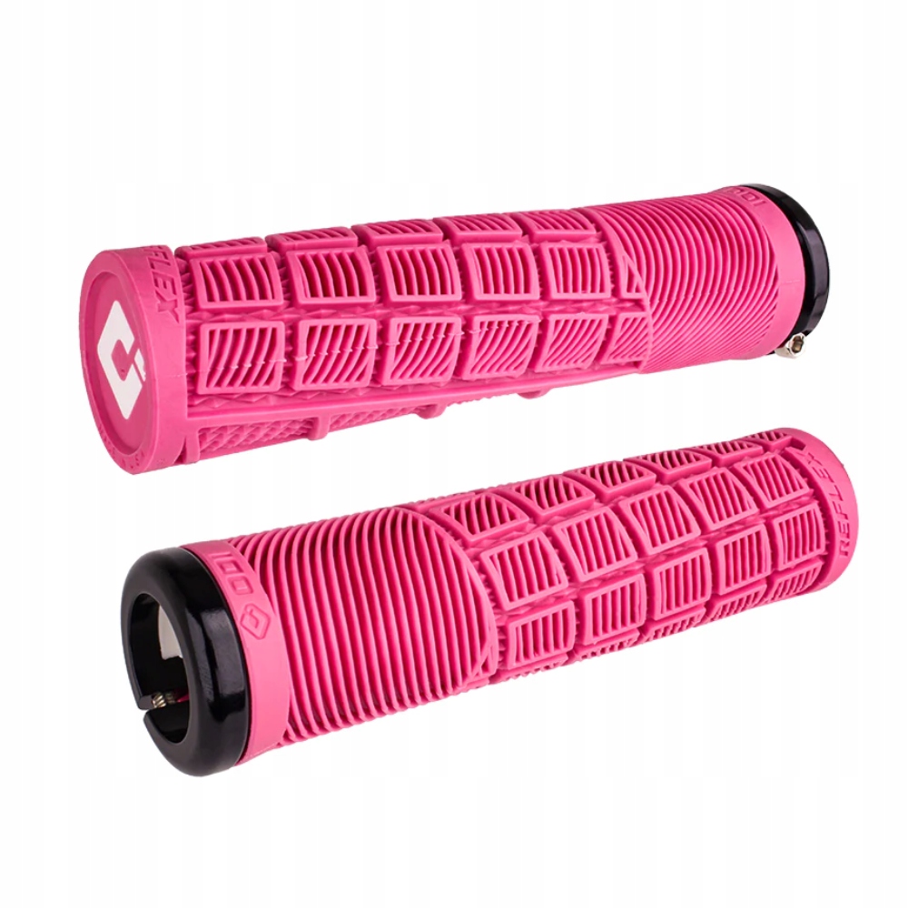 Gripy na kolo Odi Reflex v2.1 Lock-On pink-black 135 mm