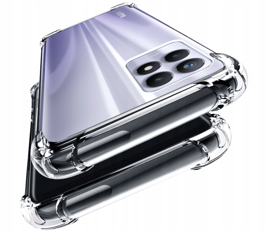 

Etui Pancerne Anti-shock Do Realme 8I Szkło