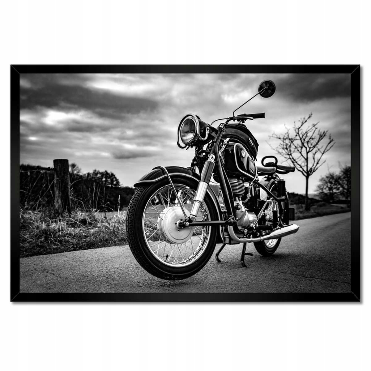 Plakáty v rámu 60x40 Klasický motocykl Bmw