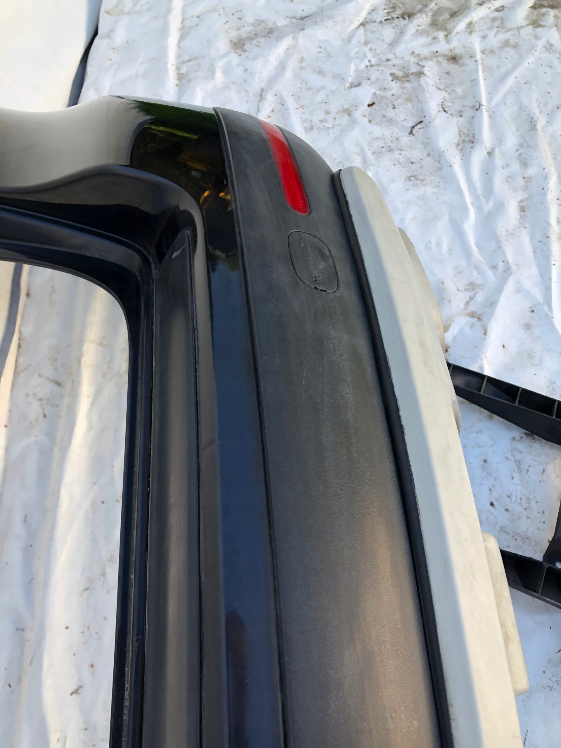 Paraurti posteriore KOMPLET VW TOUAREG e 7L 02-06 LC9Z