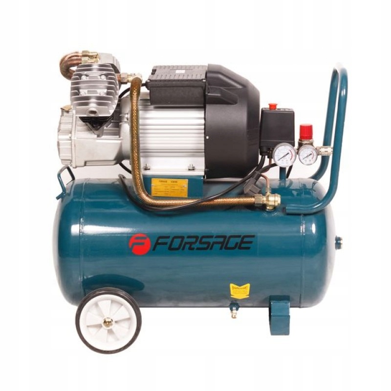 Olejový kompresorový kompresor 50L 8 Bar 356 l/min 2.2 kW 220 V Forsage