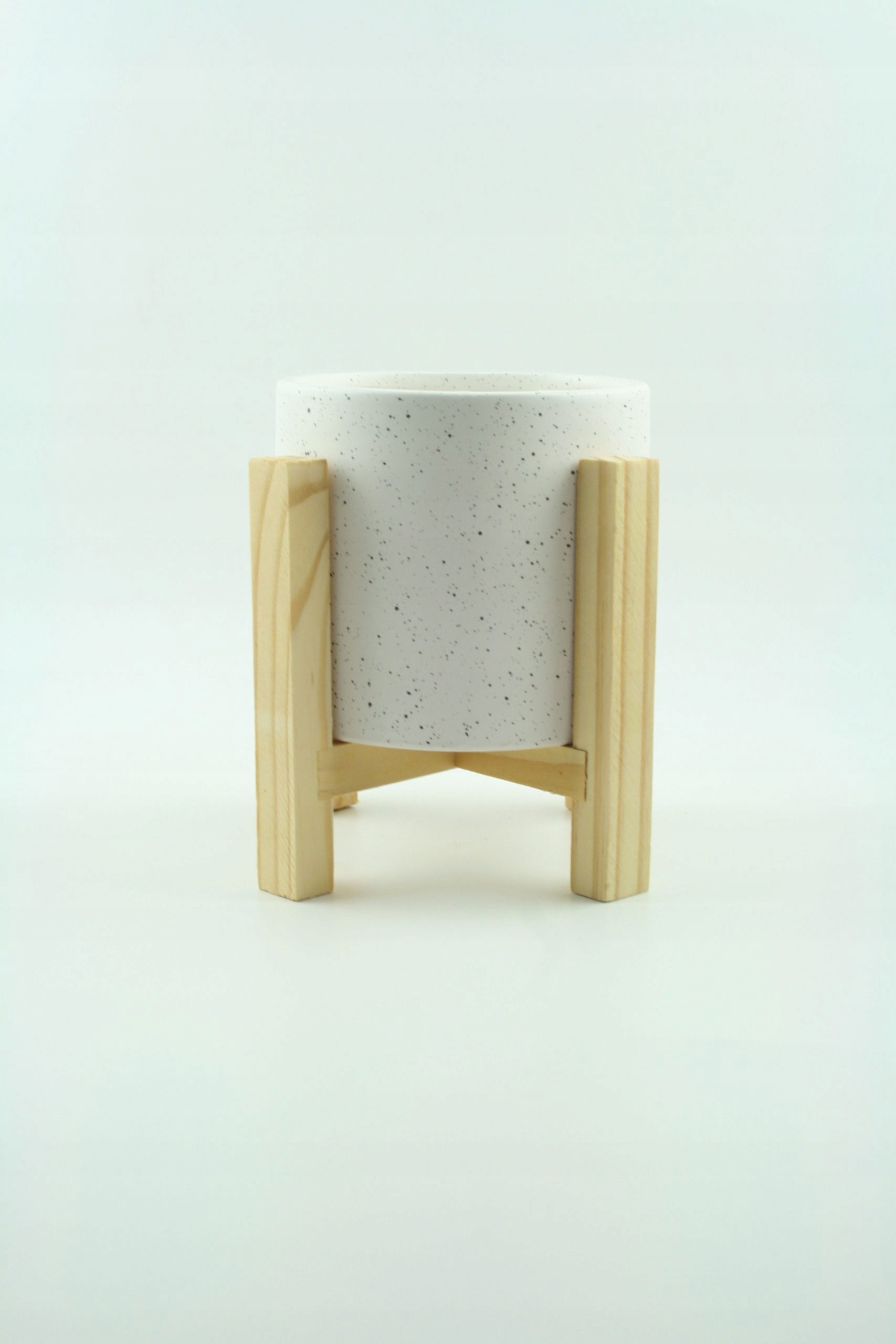 osłonka   ceramiczna na nóżkach 15x15x16cm — 4