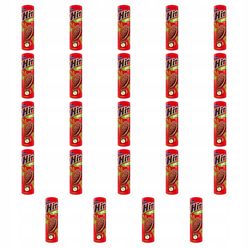 Ciasteczka Markizy z Nadzieniem o Smaku Orzechowym Bahlsen 220 g X24