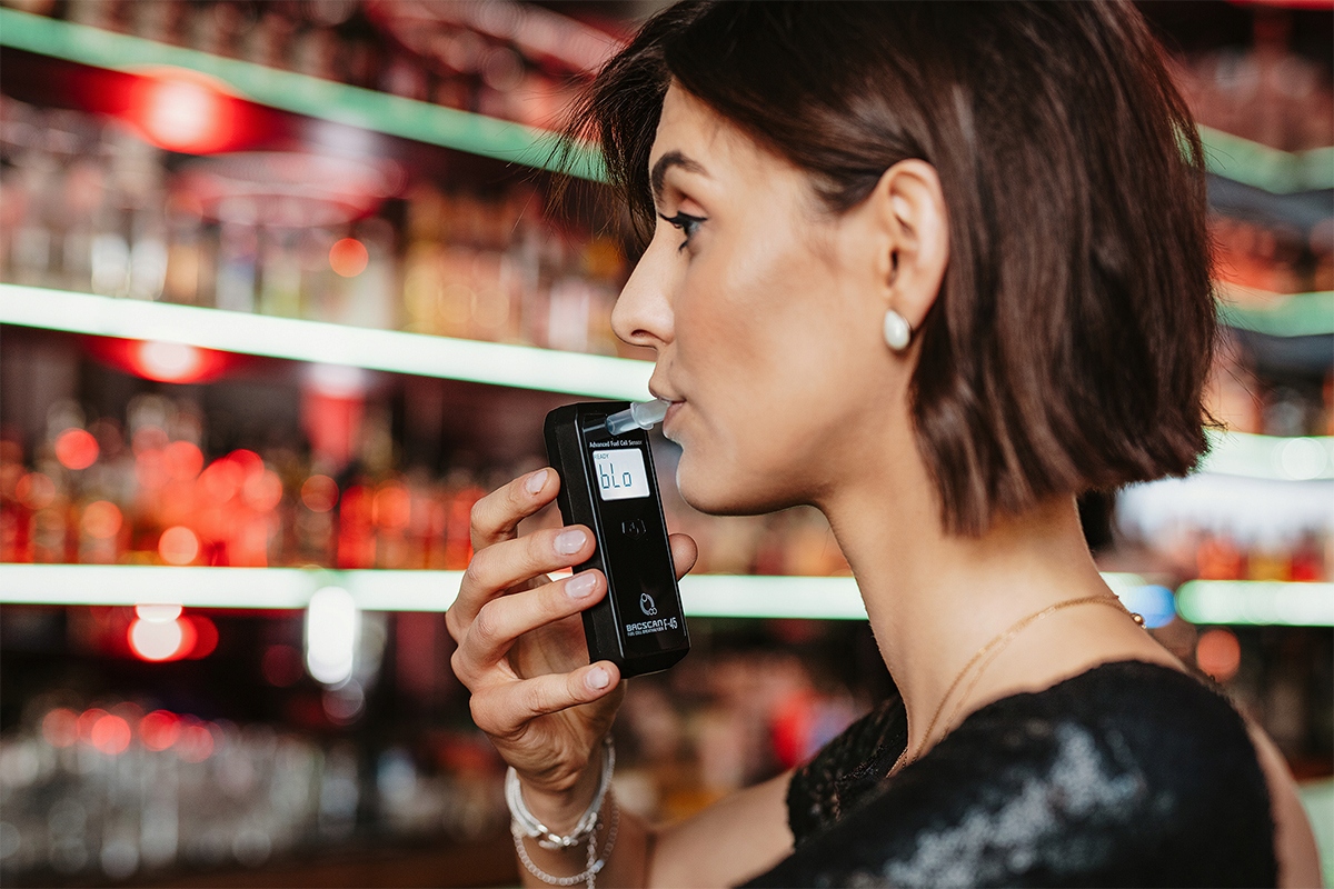 Alkomat BACscan F 45 sensor elektrochemiczny Measurement Resolution 0 05