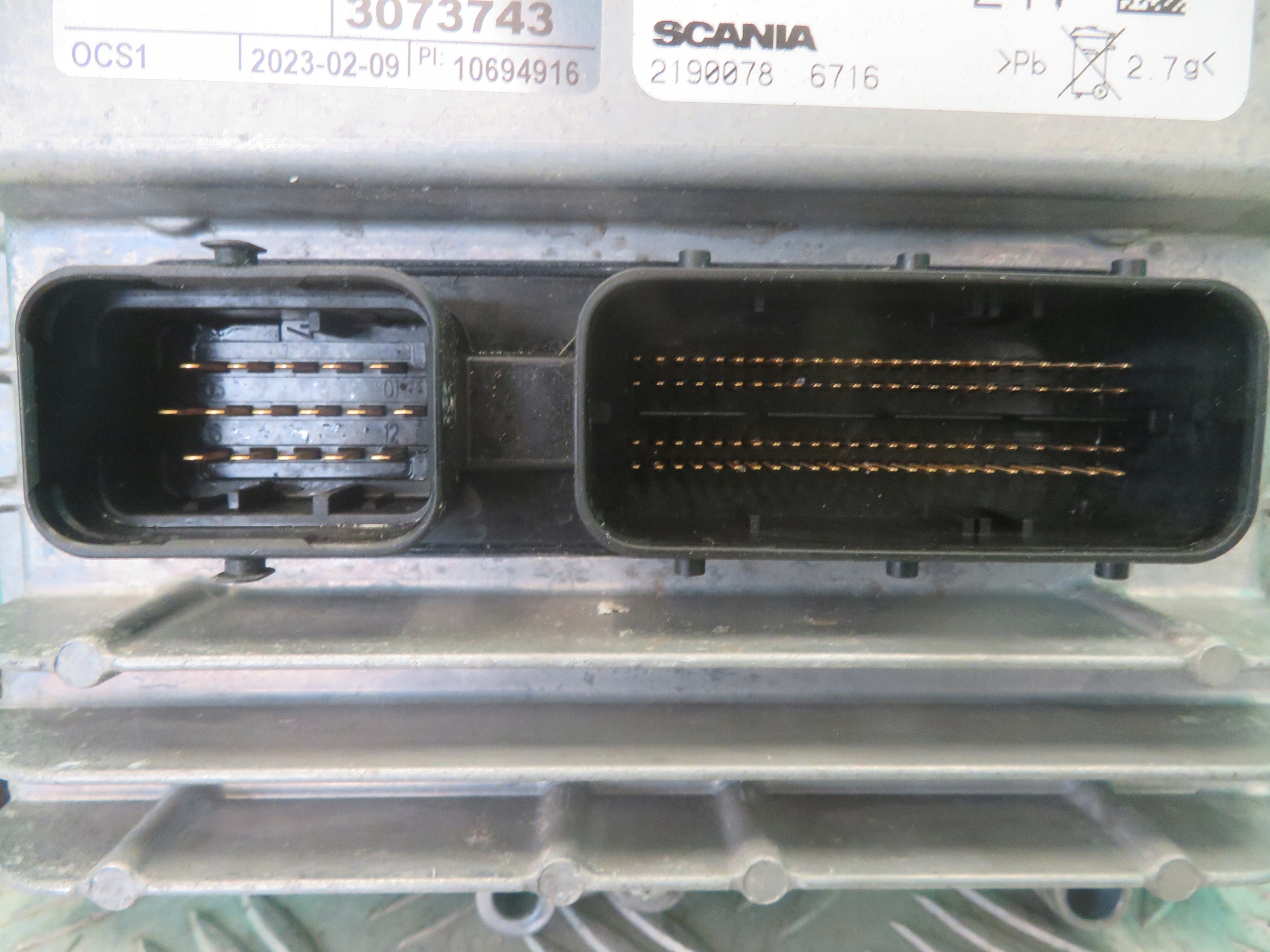 control unit of the engine SCANIA G410