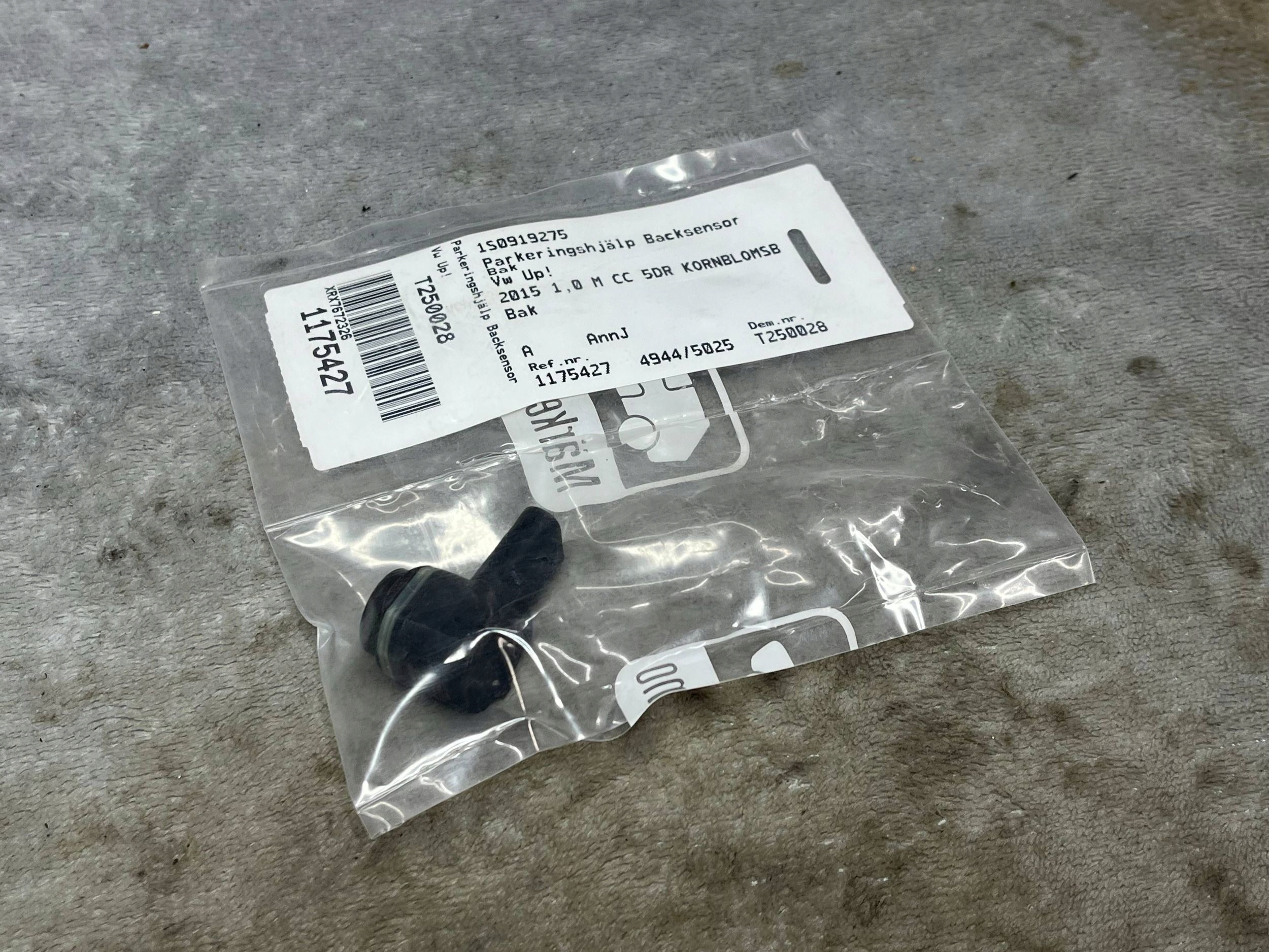 2015 Audi A5 Sensor Parktronic 1s0919275 !J