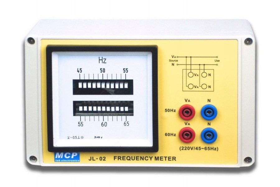 45-65hz шкільний вимірювач частоти JL02