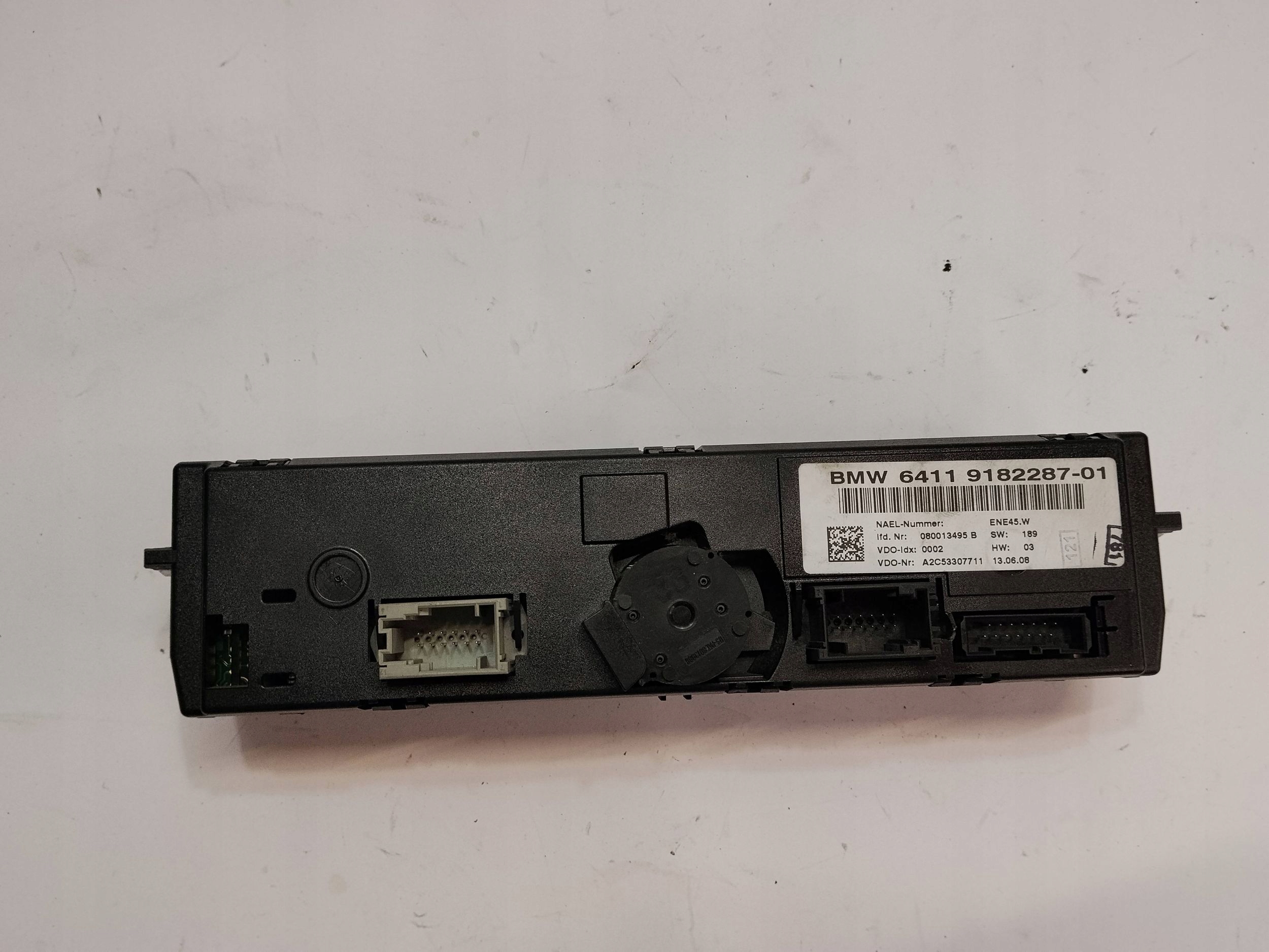 Unite commande clima BMW 1 E81 E87 9182287