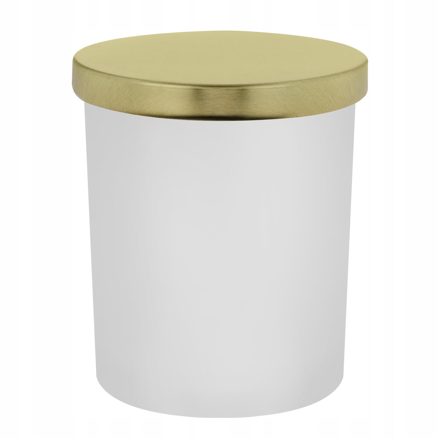 Saténová sklenice na svíčky 200 ml se zlatým víčkem 90 kusů