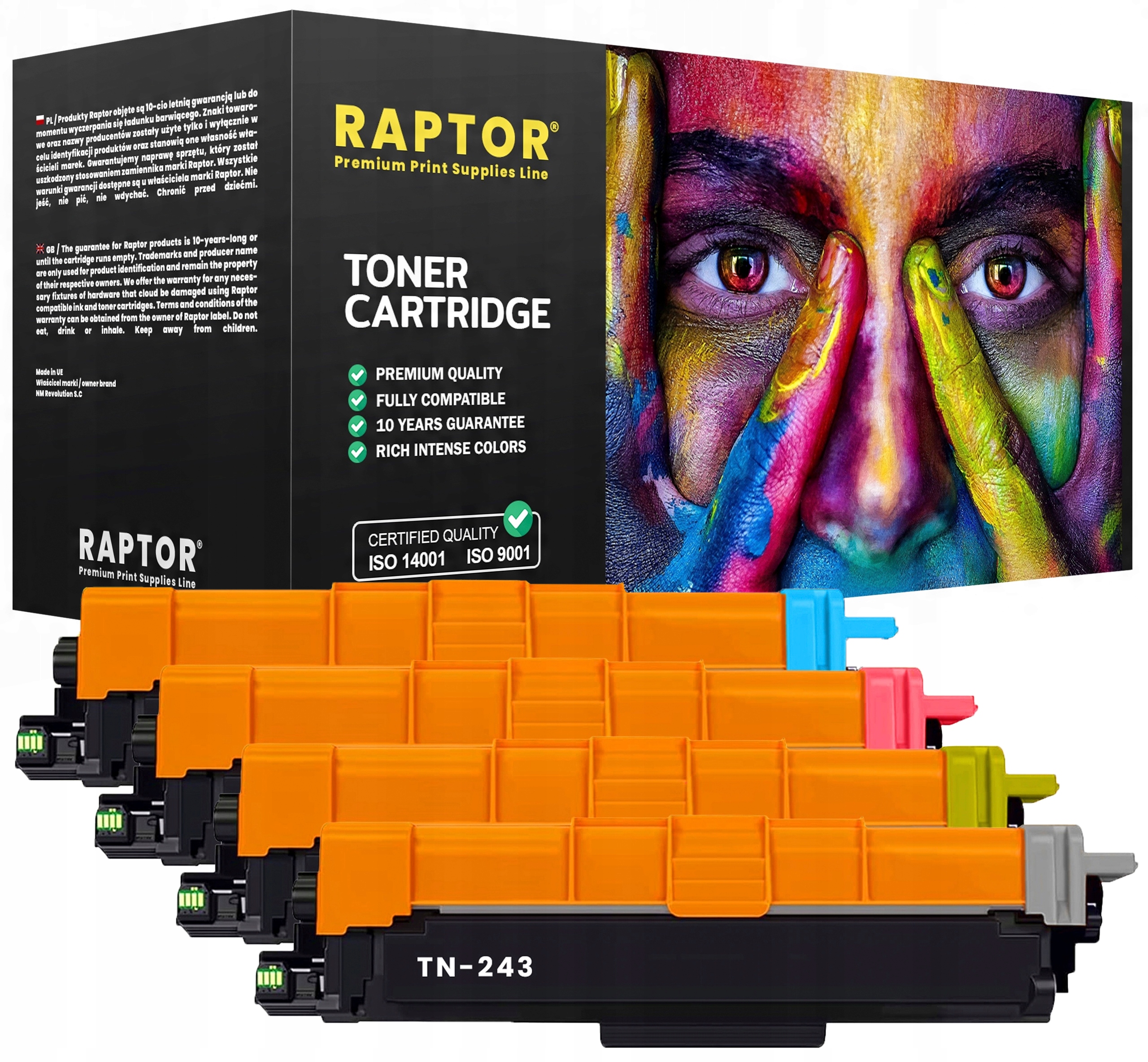 Zestaw Tonerów Do Drukarki Brother TN-243 Cmyk