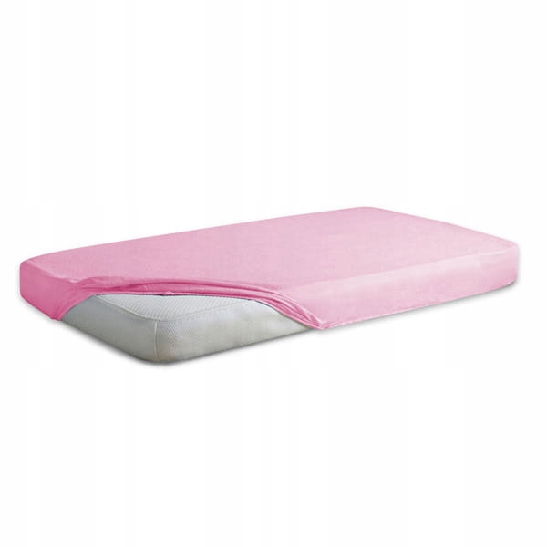 Hygienický podklad Nepropustné Prostěradlo 140x200x20 Froté Růžové