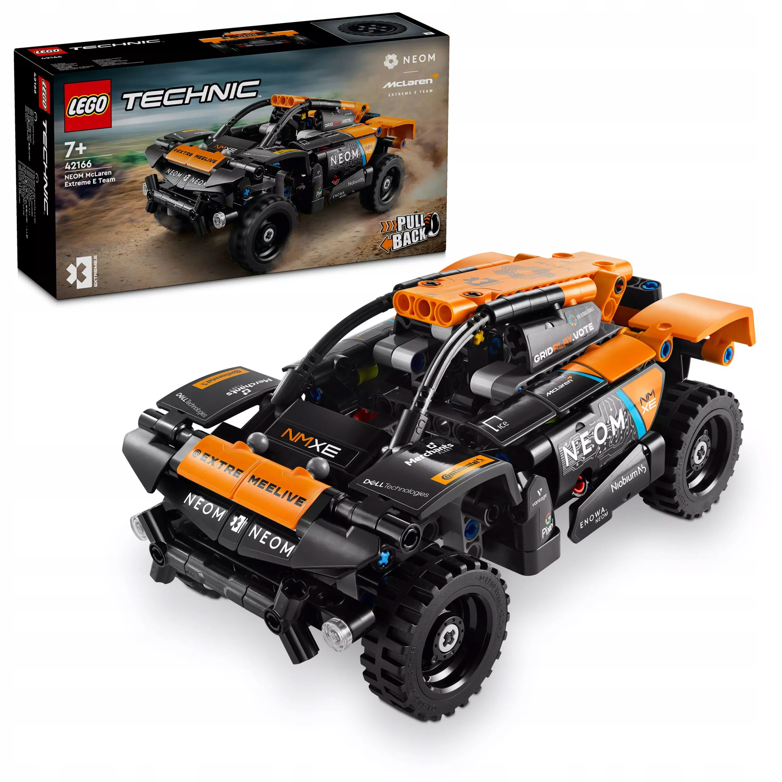 Lego Technic Neom McLaren Extreme E závodní auto 42166