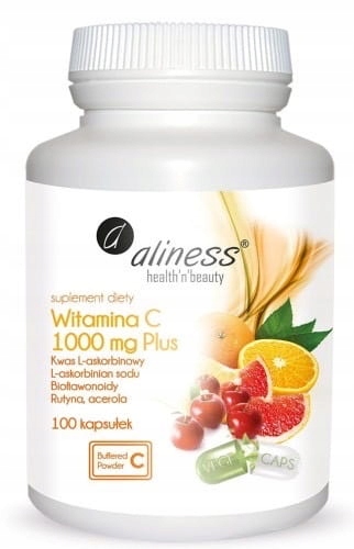 ALINESS Witamina C 1000 Plus 100 kapsułki