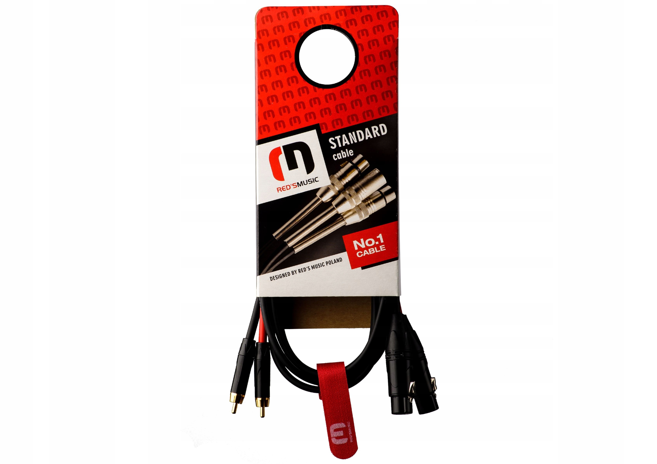 

Kabel Audio Red's Music 2x Rca cinch/2x Xlr F 0,5m
