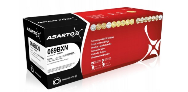 Toner Canon CRG-069 5098C002 7,6 tisíc Černý Náhrada Asarto LBP-673Cdw