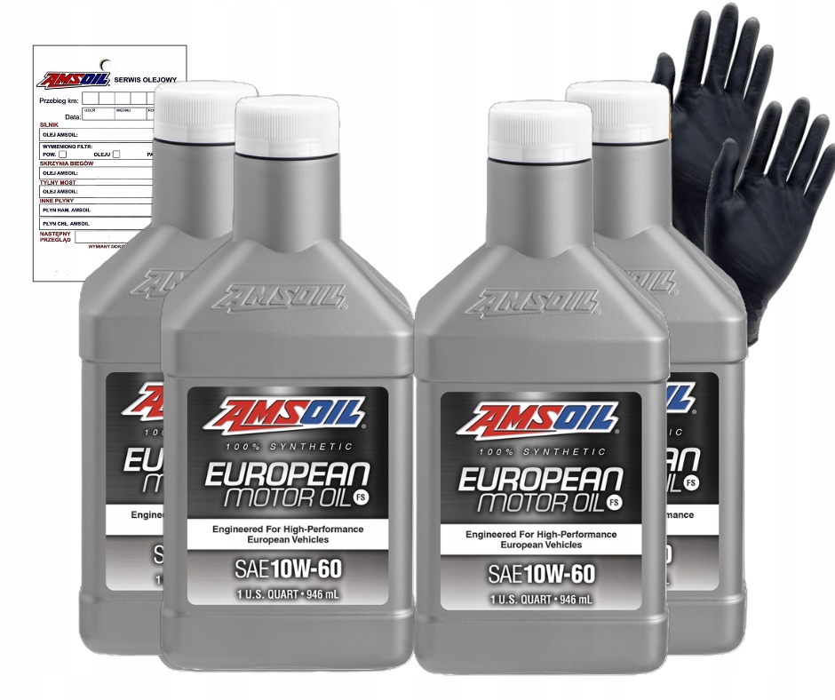 Amsoil European Car Formula 10W-60 Fs sada 4 ks