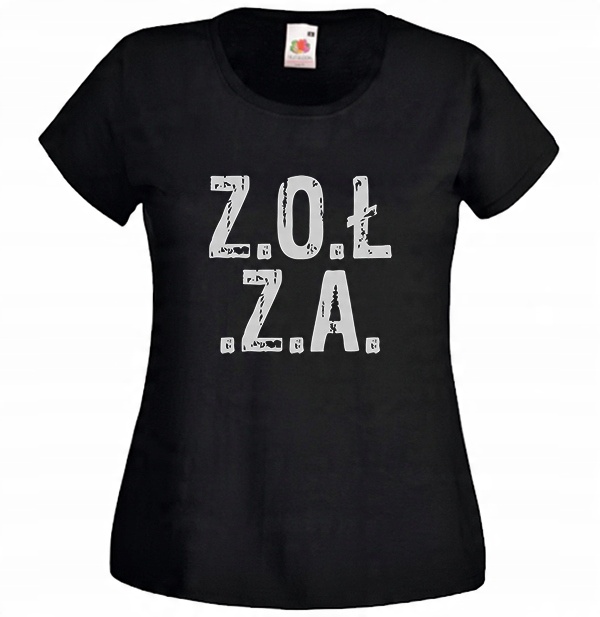 

koszulka nadrukiem vintage Zołza bladziuga .. folk
