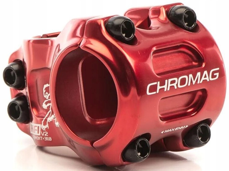 Mostek Wspornik kierownicy Chromag Hifi35 35mm 35mm Red