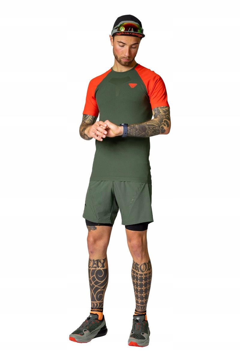 Dynafit Kraťasy Ultra 2In1 Shorts zelené