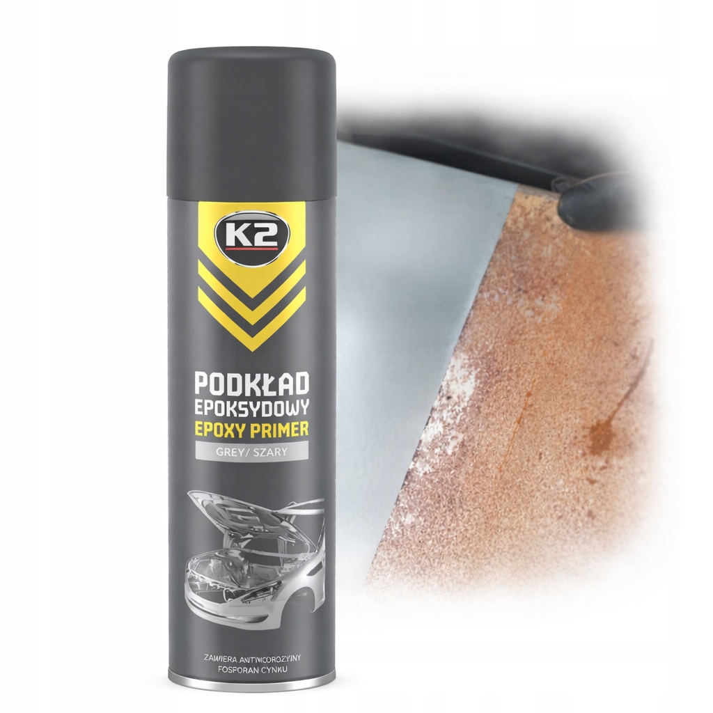 Antykorozyjny podkład epoksydowy *szary* K2 500ml