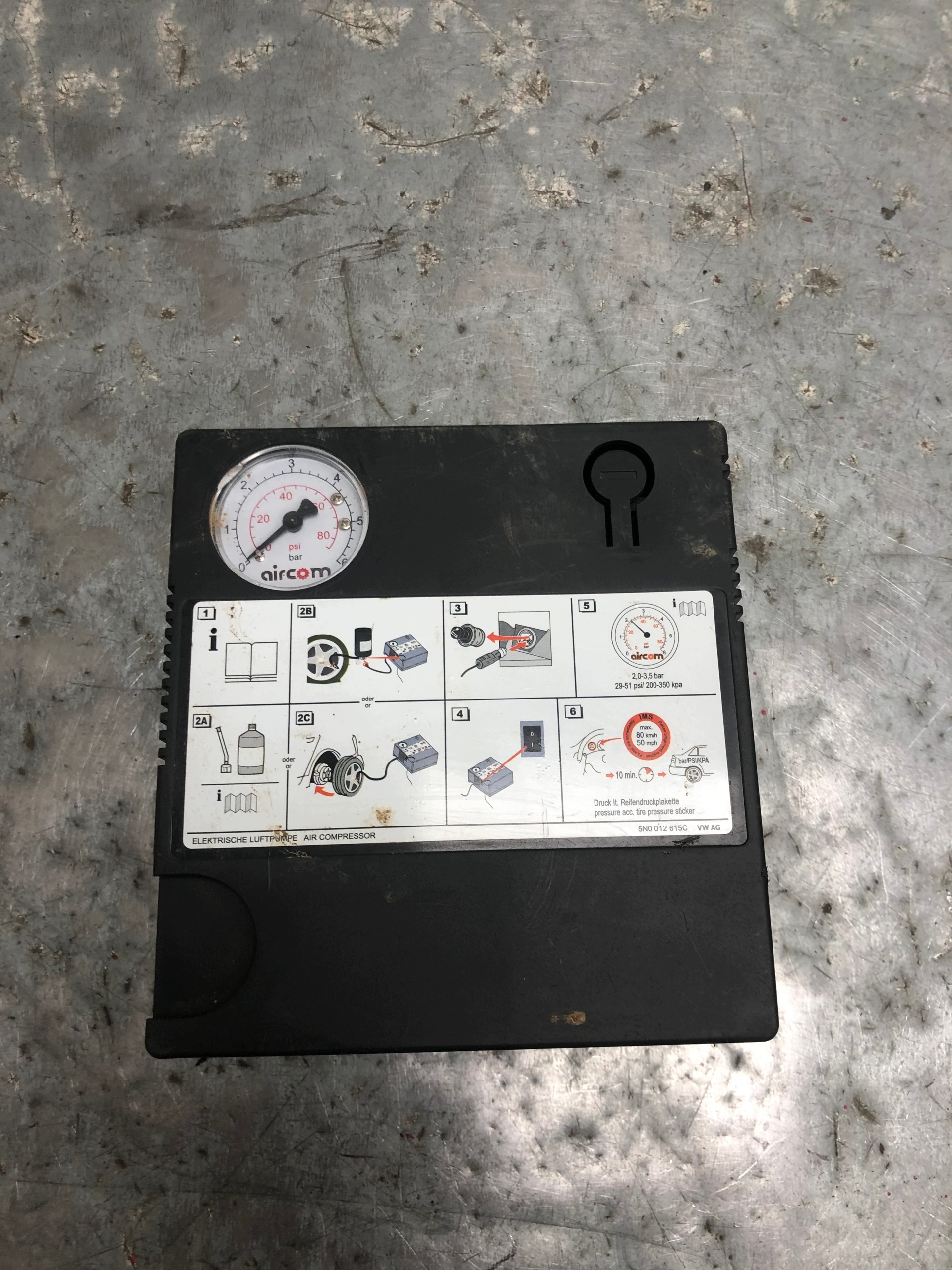 pump compressor; SKODA RAPID 5N0012615C