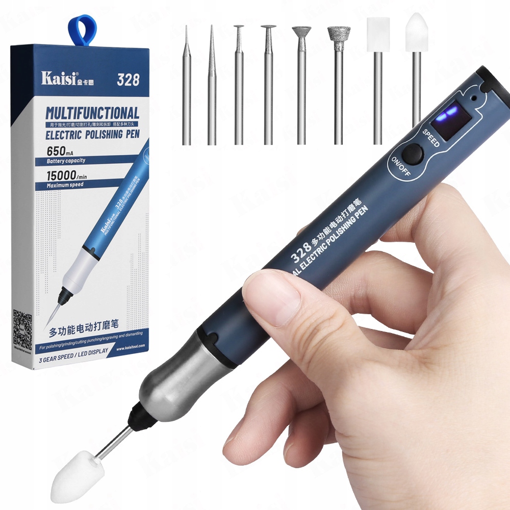 Mini Szlifierka Polerka akumulatorowa Pcb długopisowa Kaisi 328