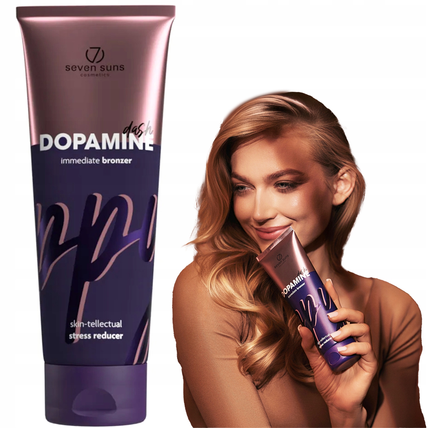 Dopamine Dash Immediate Bronzer do Opalania Kremowy 7Suns 250ml