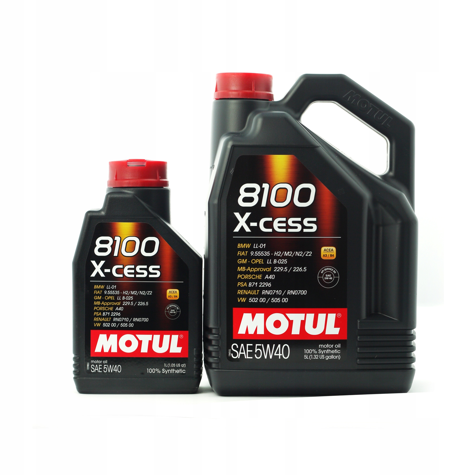 Olej silnikowy Motul 8100 X-cess 6L 5W-40