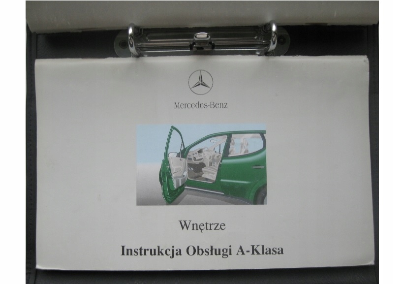 MERCEDES W168 A Класс 1997-2001 книга обслуживания RU