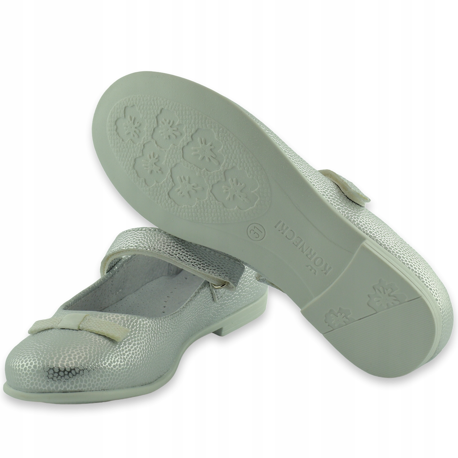 Balerinki srebrne na rzep Kornecki 06493 r.36 Bohater / Bajka brak