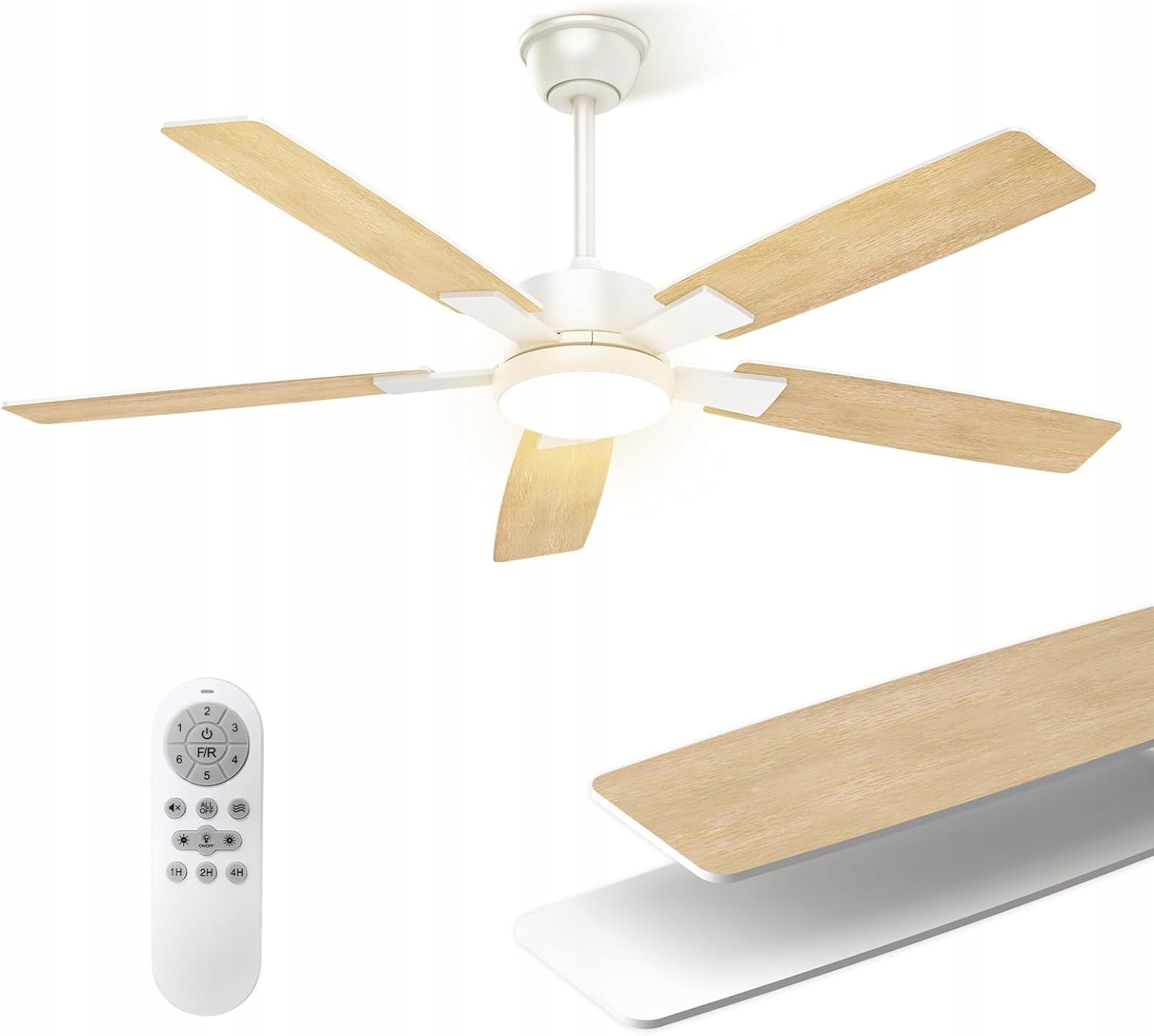 Mefine Led stropná lampa 52 palcov Ovládanie pomocou diaľkového ovládača