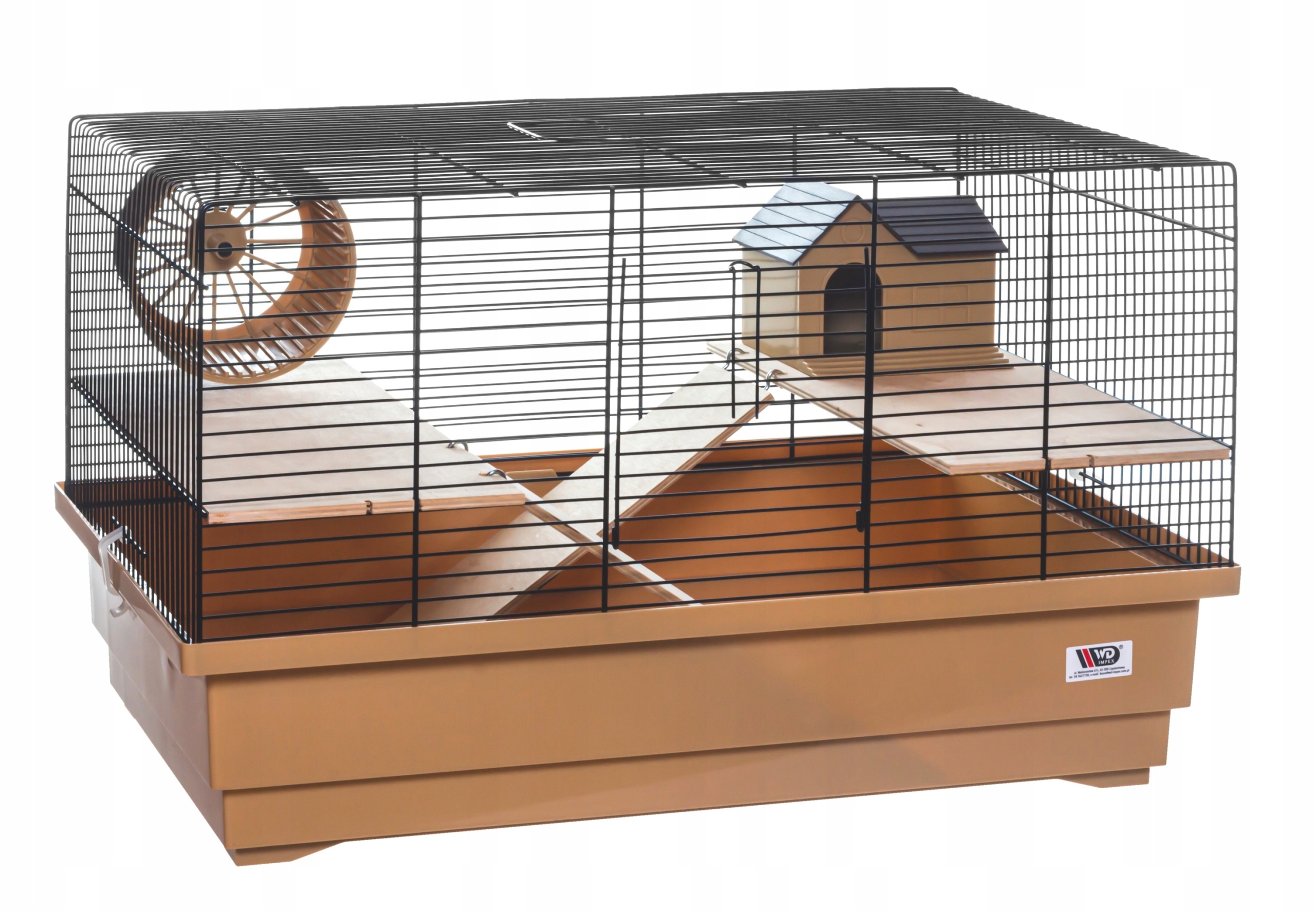 Levně Klec pro malé hlodavce Ken W Wd-impex 60x37x36 cm