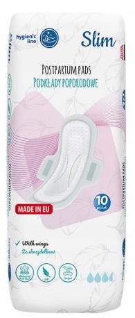 

Akuku Podkłady Podpaski Poporodowe Slim 10 szt.