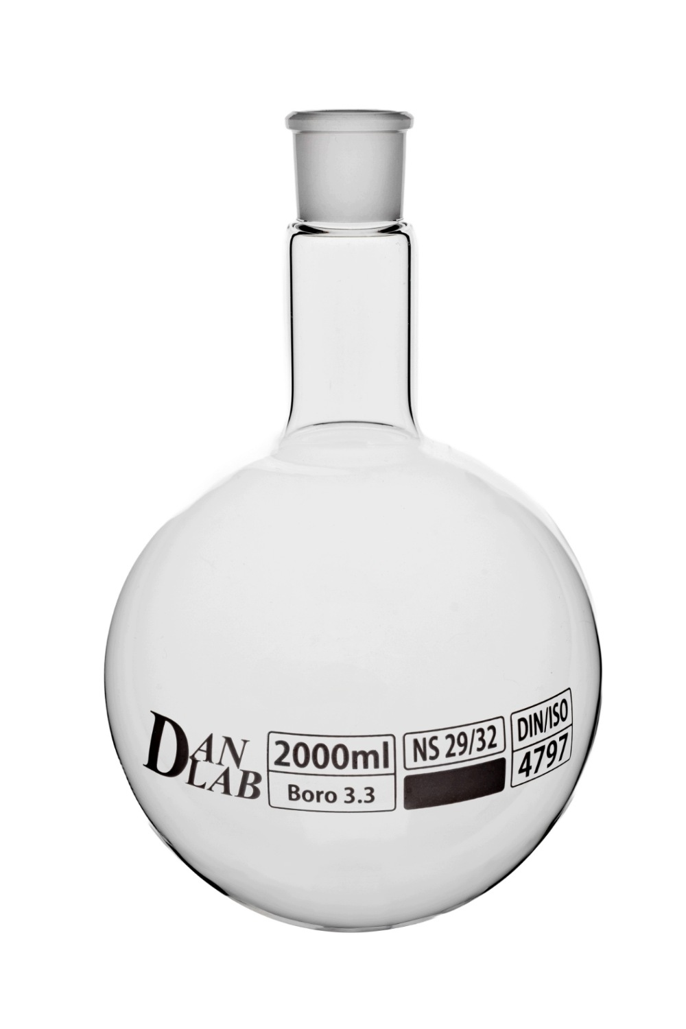 Kolba okrągłodenna 2000 ml ze szlifem 29/32