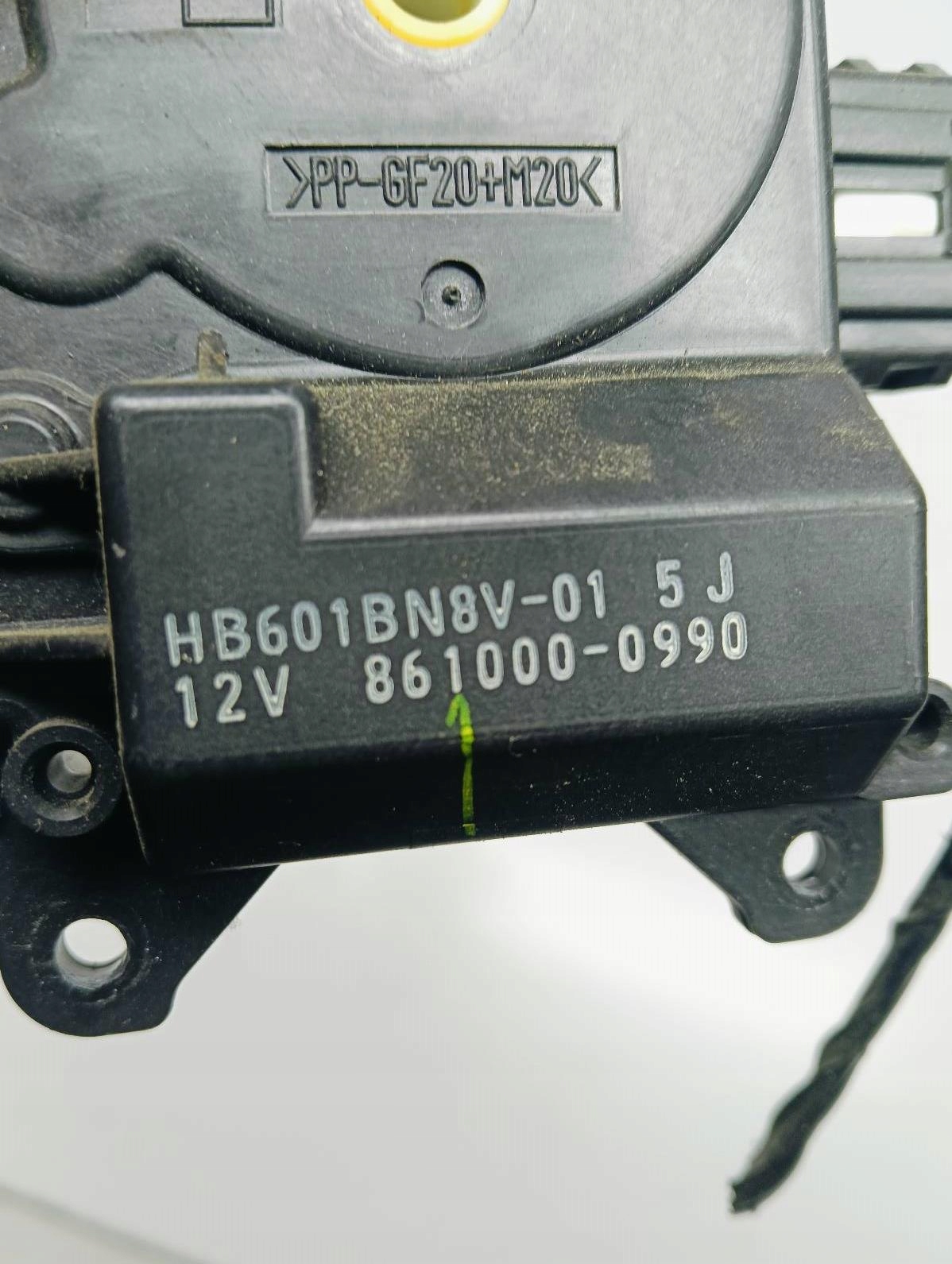 Régulateur Micro moteur Nadmuchu MAZDA 5 et CR 2.0 CITD 861000-0990