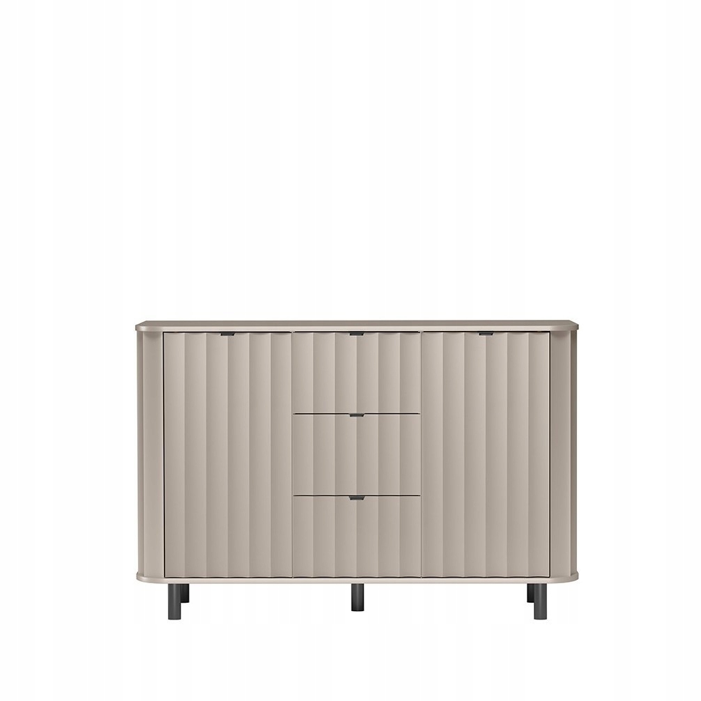 Komoda Moderno 137,2 cm do obývacího pokoje, ložnice, odstíny béžové