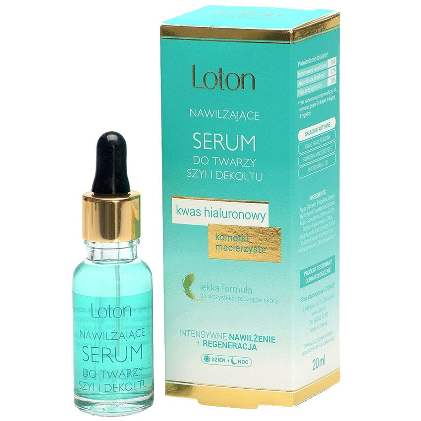 

Loton Spa&beauty Serum nawiżające szyja twarz 20ml