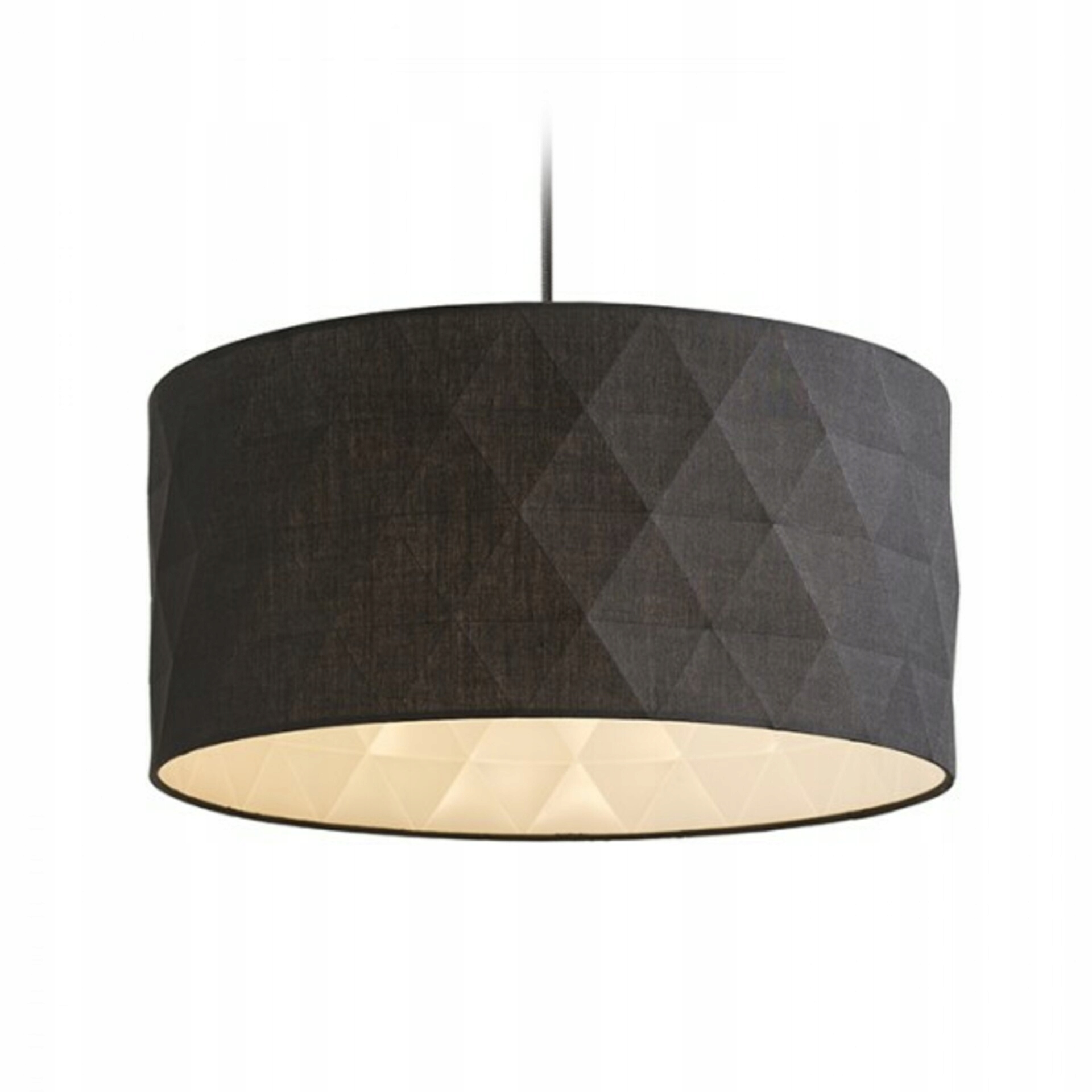 Stínidlo Rendl Jakaranda 40 černé, textilní, 3D, E27, Ø400 mm