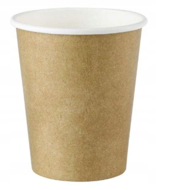 

Kubki jednorazowe papierowe Kraft 300ml 50 sztuk