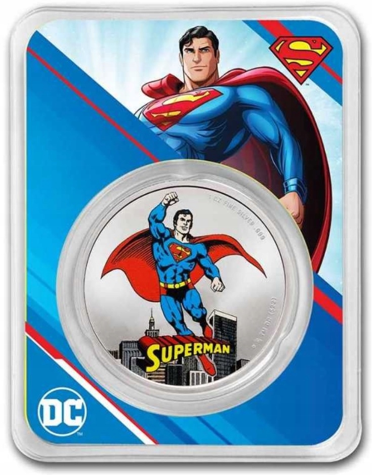 1 oz, Samoa: DC Comics Superman Colorized